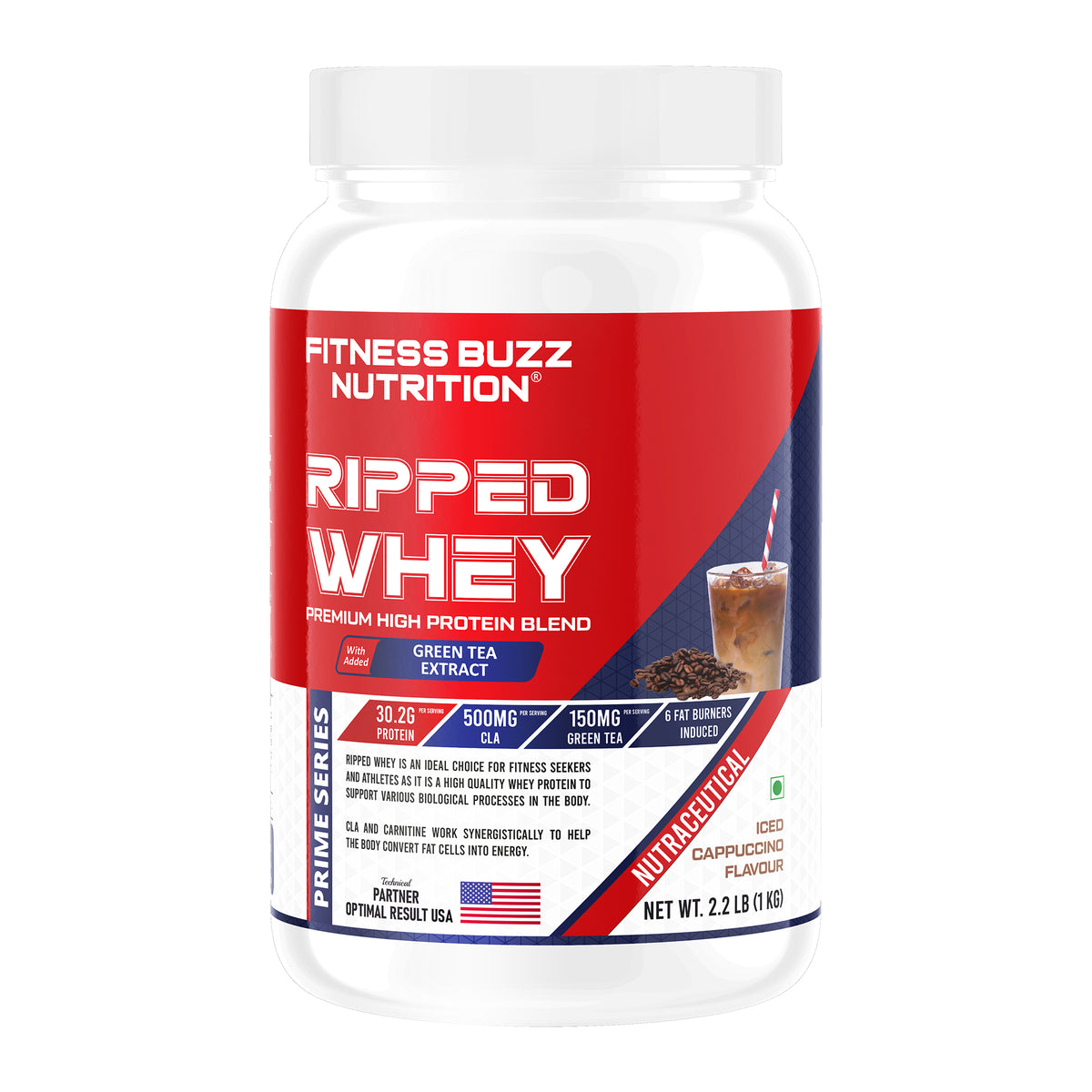 FITNESS BUZZ NUTRITION RIPPED WHEY