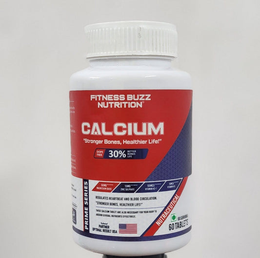 FB Nutrition Calcium (60tab) Easy to absorb Calcium & Vit D3 helps bone development & muscle function