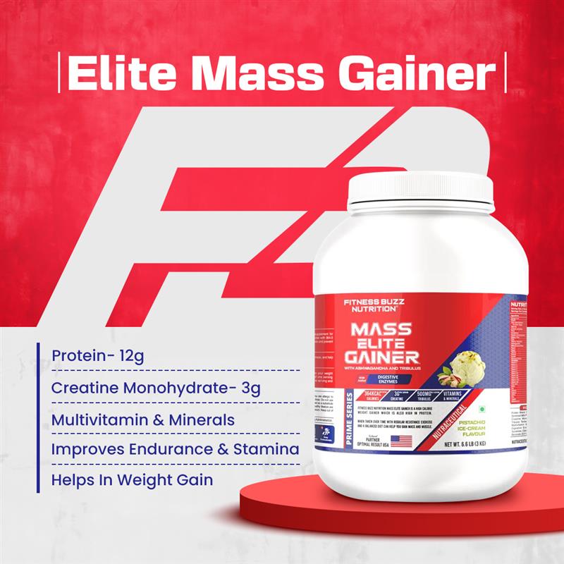 Elite Mass Gainer Pistachio Ice-Cream