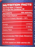 FB Nutrition Milk Thistle Healthy Liver 60 N Tablets | Best Liver Supplement
