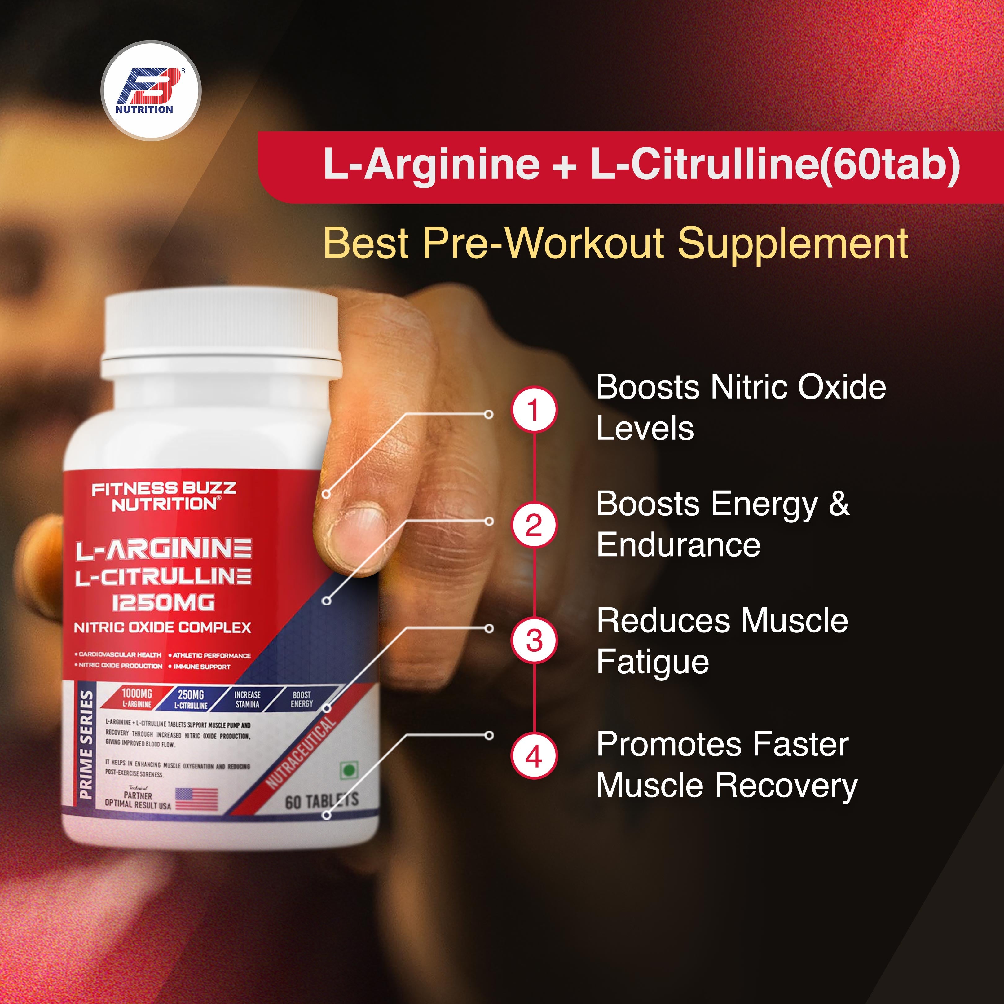 Buy L-Arginine & L-Citrulline tablets
