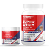 Super Whey (1kg) with King Creatine Monohydrate (100g)