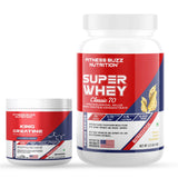 Super Whey (1kg) with King Creatine Monohydrate (100g)