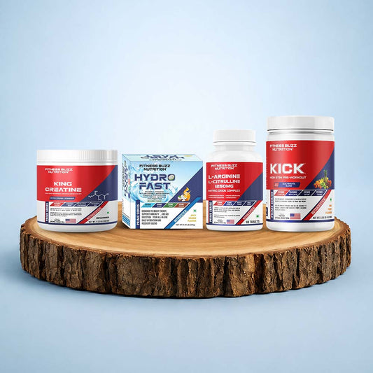 KICK + L-Arginine + L-Citrulline + Creatine + HydroFast