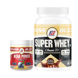 FB Nutrition Super Whey (1Kg) With BCAA (300gm)