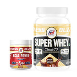 FB Nutrition Super Whey (1Kg) With BCAA (300gm)