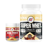 FB Nutrition Super Whey (1Kg) With BCAA (300gm)