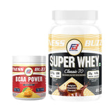 FB Nutrition Super Whey (1Kg) With BCAA (300gm)