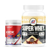 Super Whey (1kg) With Kick (Pre-Workout)