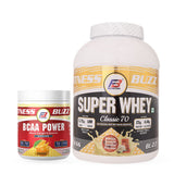FB Nutrition Super Whey (1Kg) With BCAA (300gm)