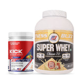 Super Whey (1kg) With Kick (Pre-Workout)