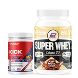 Super Whey (1kg) With Kick (Pre-Workout)