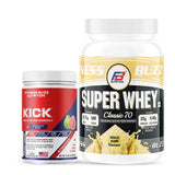 Super Whey (1kg) With Kick (Pre-Workout)