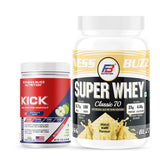 Super Whey (1kg) With Kick (Pre-Workout)