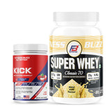 Super Whey (1kg) With Kick (Pre-Workout)