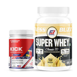 Super Whey (1kg) With Kick (Pre-Workout)