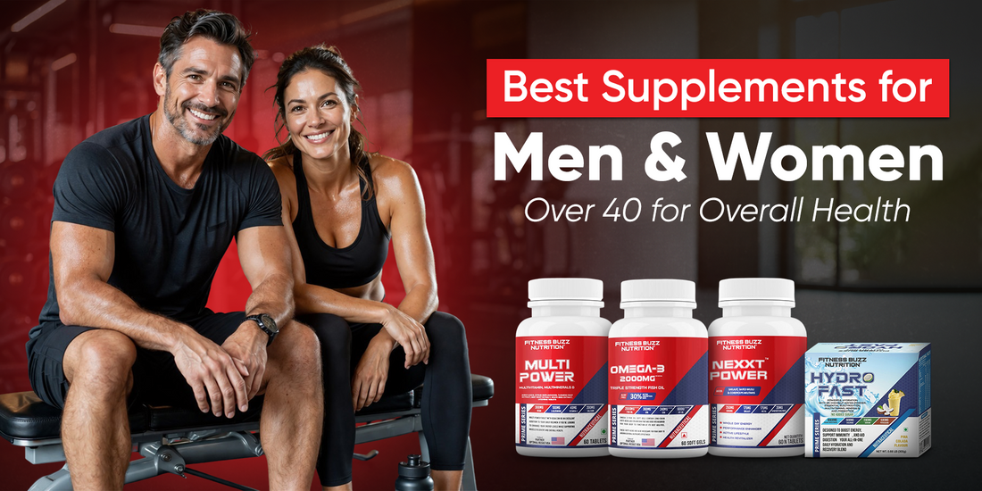 Best Supplements for Men & Women Over 40 