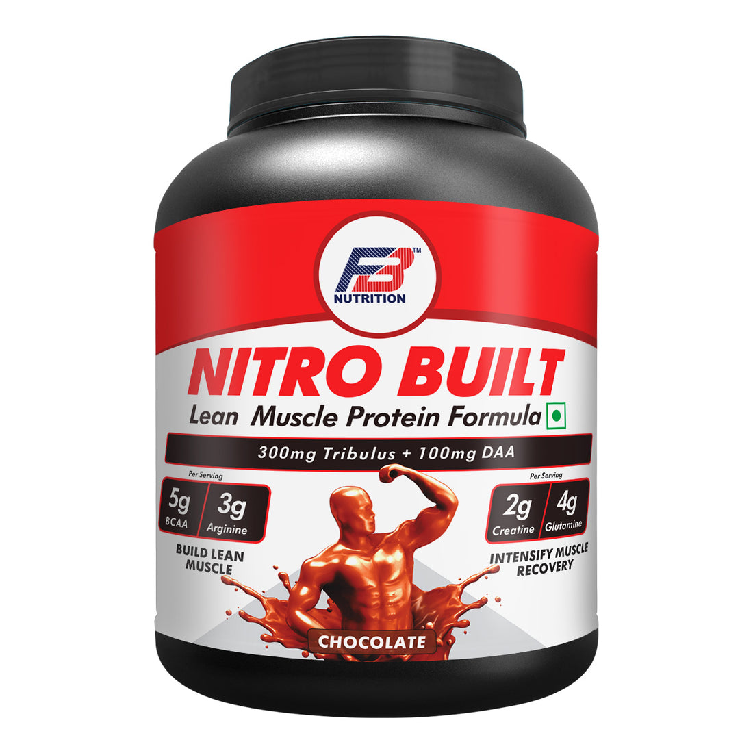 Nitrobuilt Whey Protein | Nitro Builder Whey Protein India - FB Nutrition