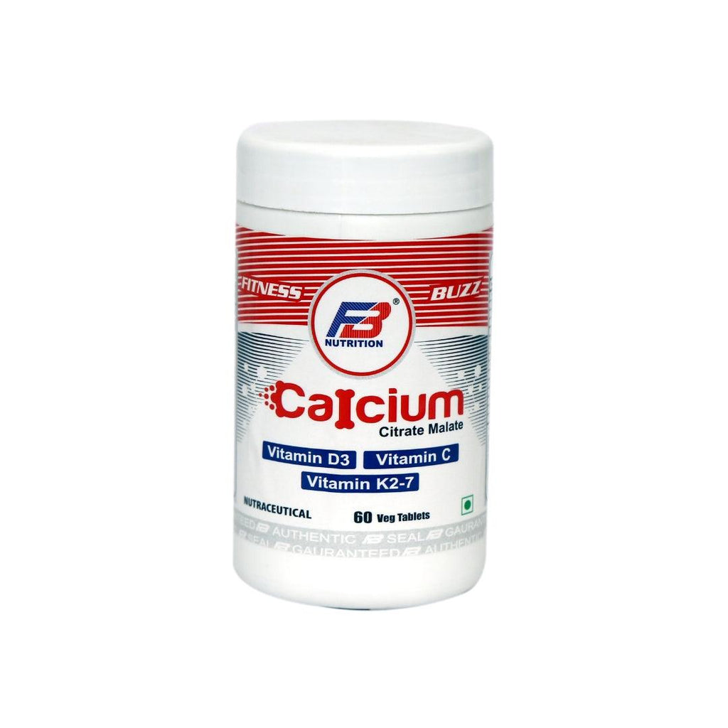 FB Nutrition Calcium (60tab) Easy to absorb Calcium & Vit D3 helps bone development & muscle function