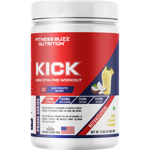 KICK HIGH STIM PRE-WORKOUT (PINA COLADA)