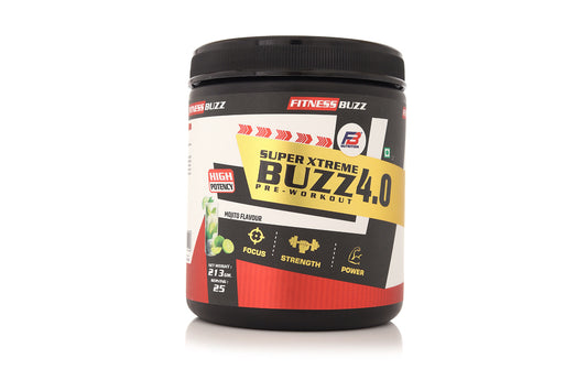 FB NUTRITION SUPER XTREME BUZZ 4.0 | PRE-WORKOUT SUPPLEMENT