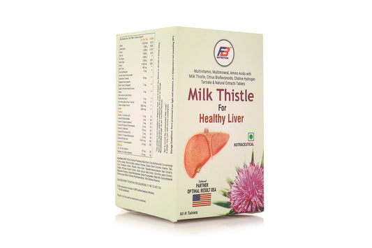 FB Nutrition Milk Thistle Healthy Liver 60 N Tablets.