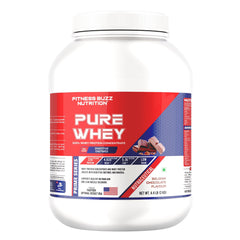 FITNESS BUZZ NUTRITION PURE WHEY 2KG (BELGIAN CHOCOLATE )