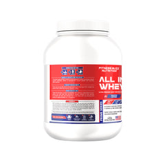 FITNESS BUZZ NUTRITION All In Whey Chocolate 4.4 lbs, 2 kg