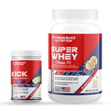 Super Whey (1kg) With Kick (Pre-Workout)