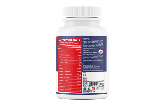 FB Nutrition Calcium (60tab) Easy to absorb Calcium & Vit D3 helps bone development & muscle function