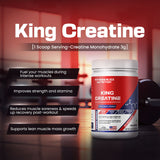 KING CREATINE MONOHYDRATE (UNFLAVOURED)