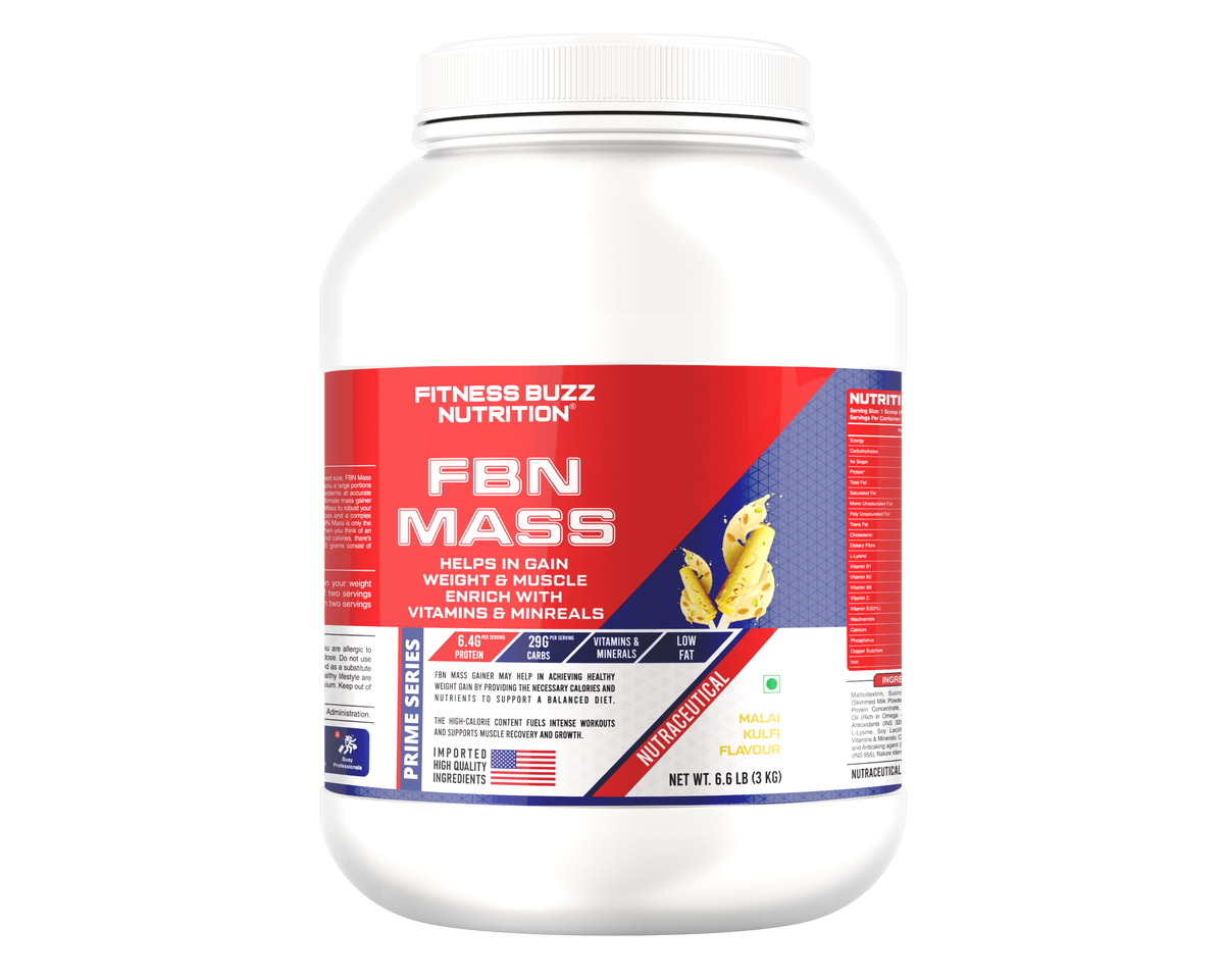 FB Nutrition FBN Mass, Mass gainer to increase your muscles volume as well as body weight