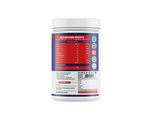 Fitness Buzz Nutrition Glutamine 5000 | The Best Supplement for Muscle Recovery and Growth