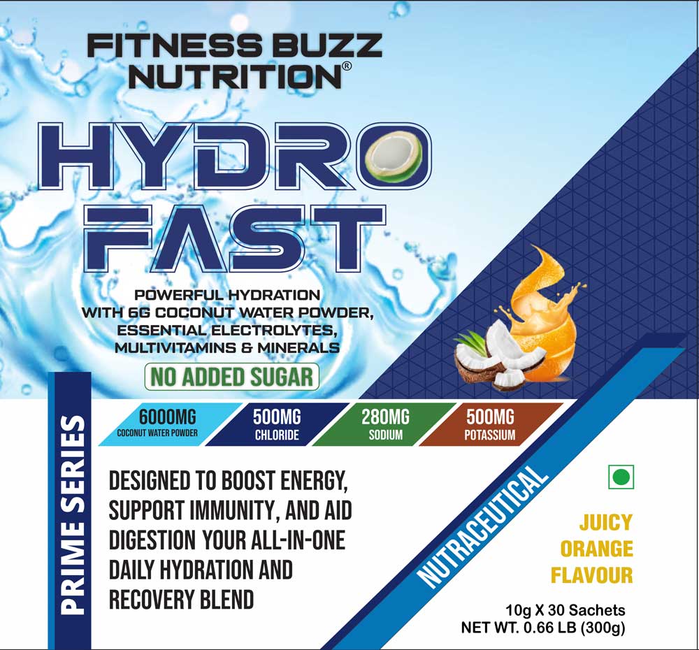 Hydro Fast Supplement | Electrolyte Powder