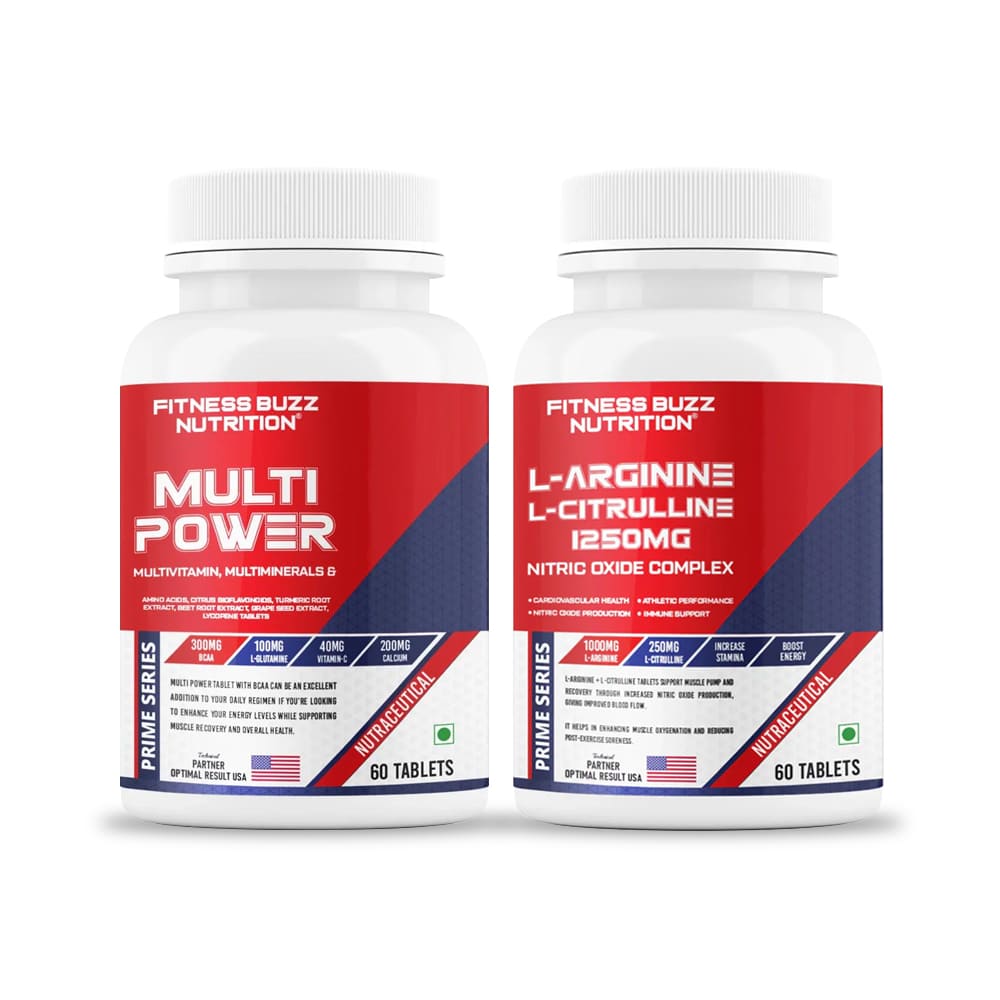 Multi Power (60 Tabs) With L-Arginine + L-Citrulline (60 Tabs)