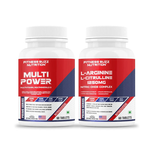 Multi Power (60 Tabs) With L-Arginine + L-Citrulline (60 Tabs)
