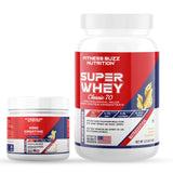 Super Whey (1kg) with King Creatine Monohydrate (100g)