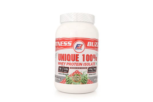 FB Nutrition 100% Unique Whey Protein, Powerful body building unisex supplement that provides max strength & size