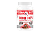 FB Nutrition 100% Unique Whey Protein, Powerful body building unisex supplement that provides max strength & size