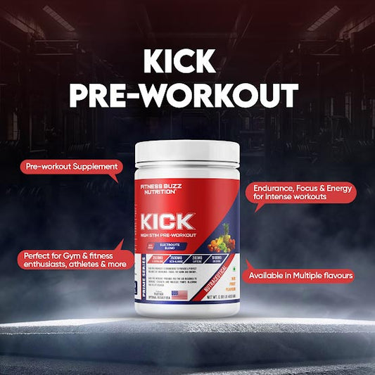KICK HIGH STIM PRE-WORKOUT SUPPLEMENT